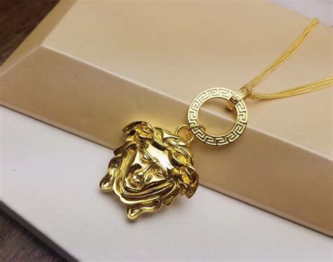 cheap versace necklace|versace necklaces for sale.